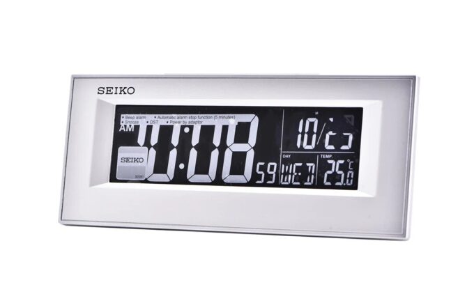 Calendar multifuncțional minimalist alb
