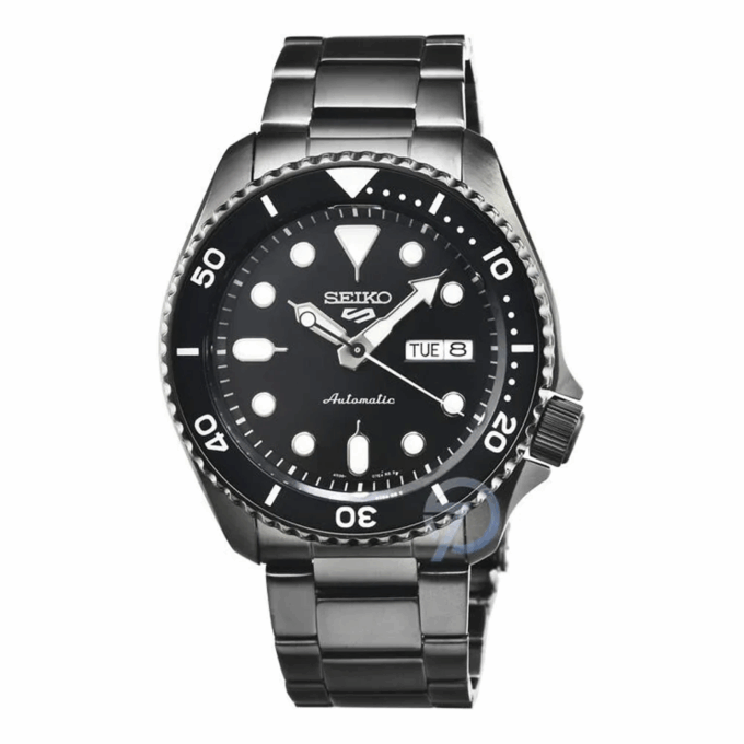 Casual, rezistent la apă, sport, mecanic, negru