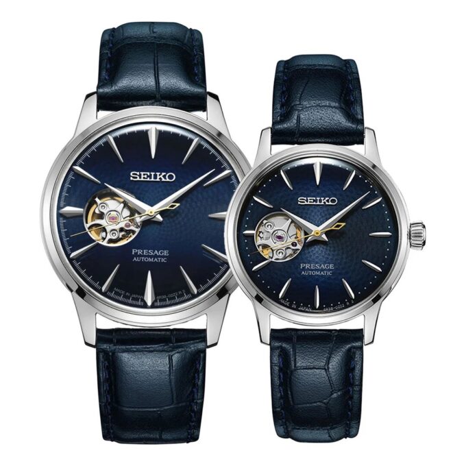 Ceas japonez albastru marin SSA405J1+SSA785J1