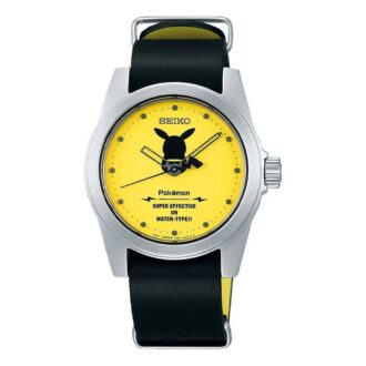 Ceas limitat Pokemon Pikachu Crossover Galben Negru