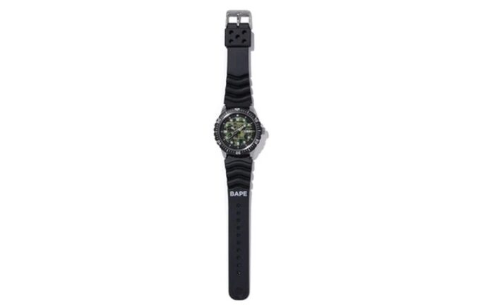 Ceas mecanic de scufundare BAPE X Seiko Crossover