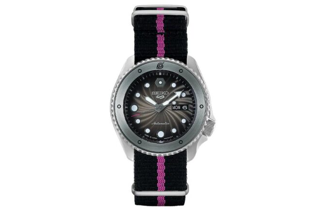 Ceas mecanic Naruto Series Limited Crossover Negru