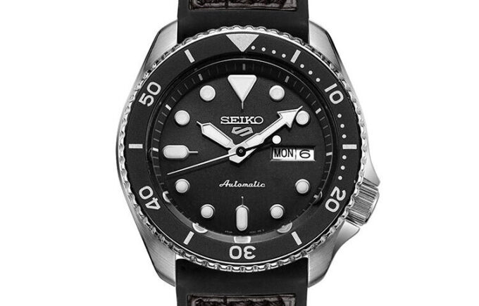 Ceas mecanic nr. 5 Classic Negru