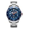 Ceas solar PADI Crossover Warrior de 200 m, albastru, pentru uz casual