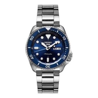 Ceas sport casual, rezistent la apă, mecanic, albastru