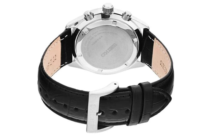 Ceas sport cu curea de afaceri Three Eyes, bej