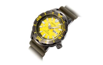 Prospex Casual Yellow Monster Monster Ceas mecanic rezistent la apă până la 200 m