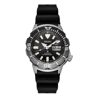 Prospex/ Ceas mecanic automat cu calendar Monster Negru
