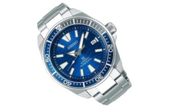 Prospex din seria Ocean, mare, alb, rezistent la 200 de metri, albastru