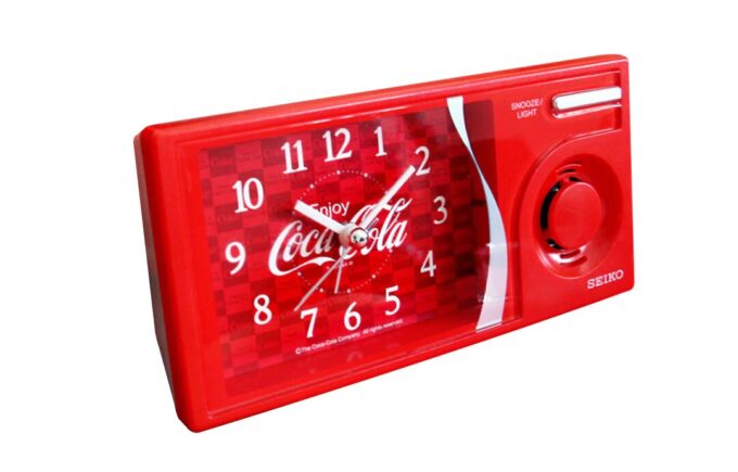 Seiko x Coca Cola Ceas cu alarmă Mute Music Roșu