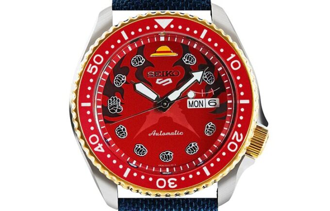 SEIKO X ONE PIECE 5 Sports watch „Monkey D. Luffy Regular Box”