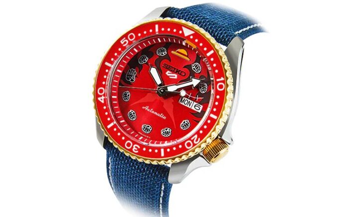 SEIKO X ONE PIECE 5 Sports watch „Monkey D. Luffy Regular Box”