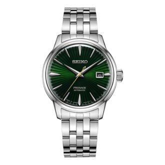 Seria Casual rezistent la apă Mecanic Retro Verde